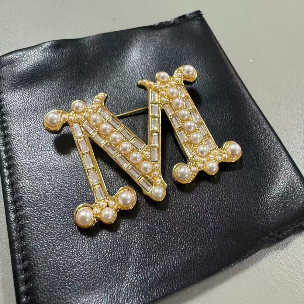 Max Mara Brooch Woman Bronze